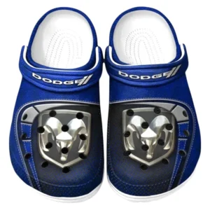 Dodge Crocs Sandals For Men Women, Gift For Dodge Fan CAR177031425591 - Blue