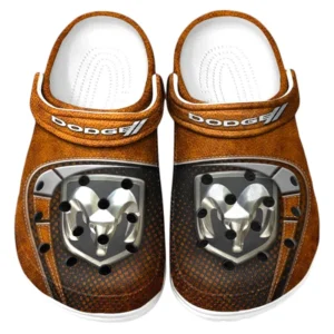 Dodge Crocs Sandals For Men Women, Gift For Dodge Fan CAR177031425591 - Orange