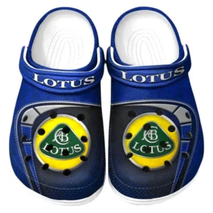 Lotus Car Crocs Sandals For Men Women, Gift For Lotus Car Fan CAR177031425592 - Blue