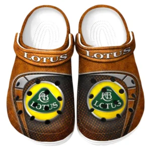 Lotus Car Crocs Sandals For Men Women, Gift For Lotus Car Fan CAR177031425592 - Orange