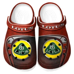 Lotus Car Crocs Sandals For Men Women, Gift For Lotus Car Fan CAR177031425592 - Red