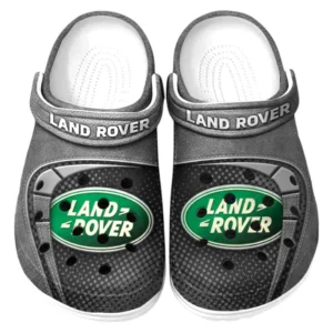 Land-Rover Crocs Sandals For Men Women, Gift For Land-Rover Fan CAR177031425594 - Gray