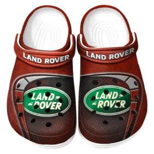 Land-Rover Crocs Sandals For Men Women, Gift For Land-Rover Fan CAR177031425594 - Red