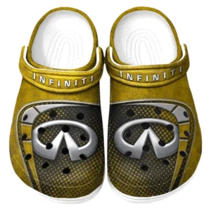 Infiniti Crocs Sandals For Men Women, Gift For Infiniti Fan CAR177031425596 - Yellow