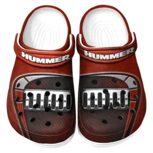 Hummer Crocs Sandals For Men Women, Gift For Hummer Fan CAR177031425600 - Red