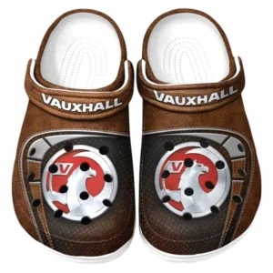 Vauxhall Crocs Sandals For Men Women, Gift For Vauxhall Fan CAR177031425602 - Brown