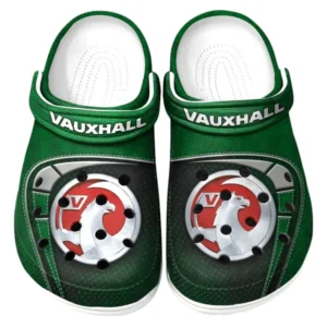 Vauxhall Crocs Sandals For Men Women, Gift For Vauxhall Fan CAR177031425602 - Green