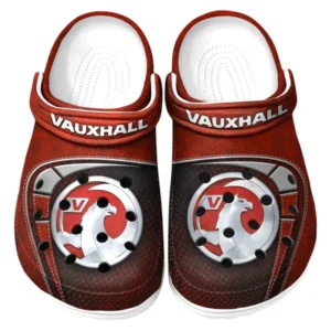Vauxhall Crocs Sandals For Men Women, Gift For Vauxhall Fan CAR177031425602 - Red