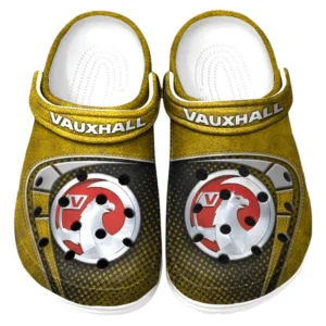 Vauxhall Crocs Sandals For Men Women, Gift For Vauxhall Fan CAR177031425602 - Yellow