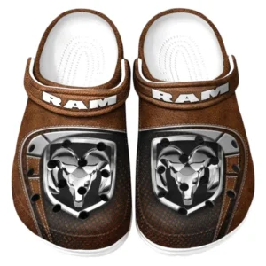 Ram truck Crocs Sandals For Men Women, Gift For Ram truck Fan CAR177031425612 - Brown