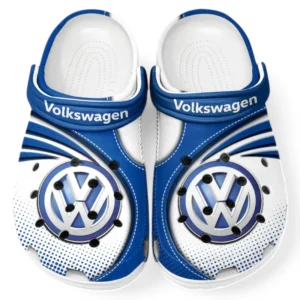 Volkswagen Crocs Sandals For Men Women, Gift For Volkswagen Fan CAR181031525688 - Blue