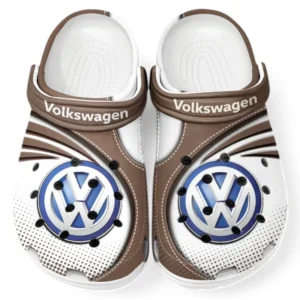 Volkswagen Crocs Sandals For Men Women, Gift For Volkswagen Fan CAR181031525688 - Brown