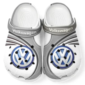 Volkswagen Crocs Sandals For Men Women, Gift For Volkswagen Fan CAR181031525688 - Gray