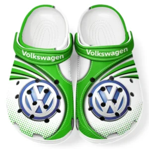 Volkswagen Crocs Sandals For Men Women, Gift For Volkswagen Fan CAR181031525688 - Green