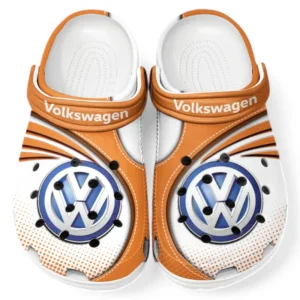 Volkswagen Crocs Sandals For Men Women, Gift For Volkswagen Fan CAR181031525688 - Orange