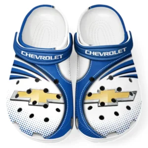 Chevrolet Crocs Sandals For Men Women, Gift For Chevrolet Fan CAR181031525690 - Blue