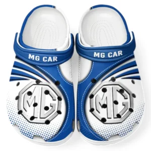MG Crocs Sandals For Men Women, Gift For MG Fan CAR181031525719 - Blue