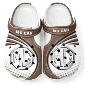 MG Crocs Sandals For Men Women, Gift For MG Fan CAR181031525719 - Brown