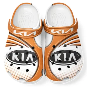 Kia Crocs Sandals For Men Women, Gift For Kia Fan CAR181031525720 - Orange