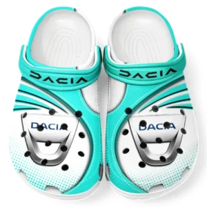 Dacia Crocs Sandals For Men Women, Gift For Dacia Fan CAR181031525725 - Cyan