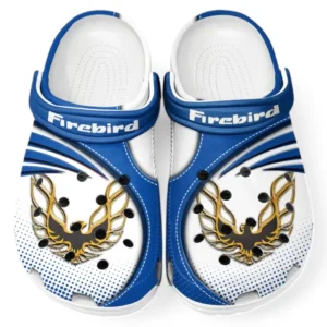 Firebird Pontiac Crocs Sandals For Men Women, Gift For Firebird Pontiac Fan CAR181031525736 - Blue