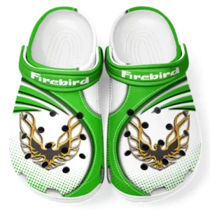 Firebird Pontiac Crocs Sandals For Men Women, Gift For Firebird Pontiac Fan CAR181031525736 - Green