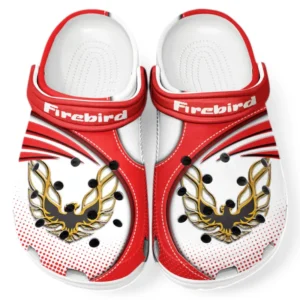 Firebird Pontiac Crocs Sandals For Men Women, Gift For Firebird Pontiac Fan CAR181031525736 - Red