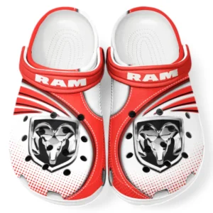 Ram truck Crocs Sandals For Men Women, Gift For Ram truck Fan CAR181031525739 - Red