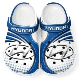 Hyundai Crocs Sandals For Men Women, Gift For Hyundai Fan CAR181031525742 - Blue