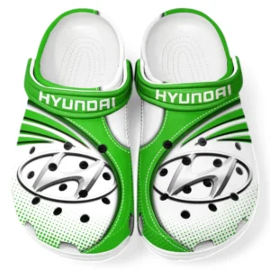 Hyundai Crocs Sandals For Men Women, Gift For Hyundai Fan CAR181031525742 - Green