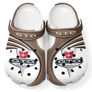 Pontiac GTO Crocs Sandals For Men Women, Gift For Pontiac GTO Fan CAR181031525743 - Brown