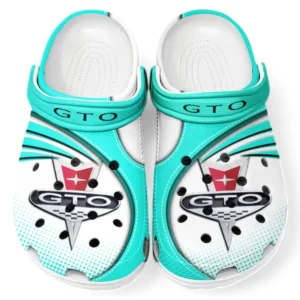 Pontiac GTO Crocs Sandals For Men Women, Gift For Pontiac GTO Fan CAR181031525743 - Cyan