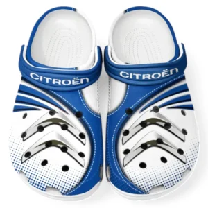Citroen Crocs Sandals For Men Women, Gift For Citroen Fan CAR181031525744 - Blue