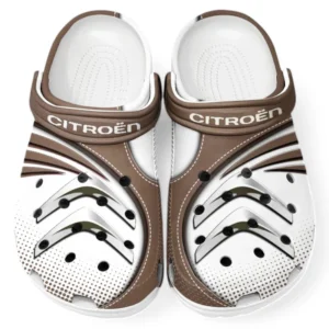 Citroen Crocs Sandals For Men Women, Gift For Citroen Fan CAR181031525744 - Brown