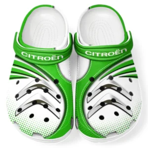 Citroen Crocs Sandals For Men Women, Gift For Citroen Fan CAR181031525744 - Green