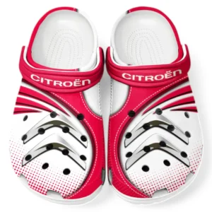 Citroen Crocs Sandals For Men Women, Gift For Citroen Fan CAR181031525744 - Red