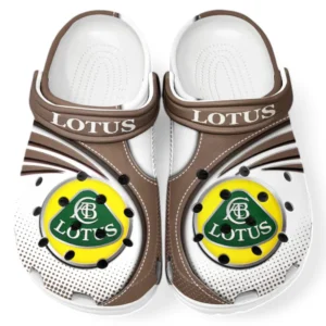 Lotus Car Crocs Sandals For Men Women, Gift For Lotus Car Fan CAR181031525745 - Brown
