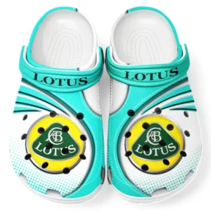 Lotus Car Crocs Sandals For Men Women, Gift For Lotus Car Fan CAR181031525745 - Cyan