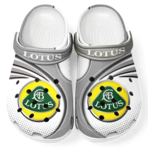Lotus Car Crocs Sandals For Men Women, Gift For Lotus Car Fan CAR181031525745 - Gray