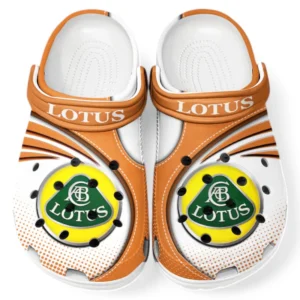 Lotus Car Crocs Sandals For Men Women, Gift For Lotus Car Fan CAR181031525745 - Orange