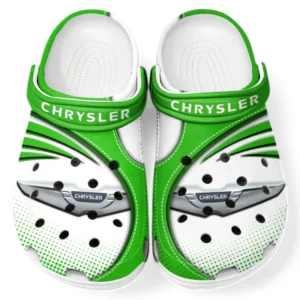 Chrysler Crocs Sandals For Men Women, Gift For Chrysler Fan CAR181031525746 - Green