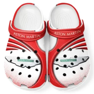 Aston Martin Crocs Sandals For Men Women, Gift For Aston Martin Fan CAR181031525747 - Red