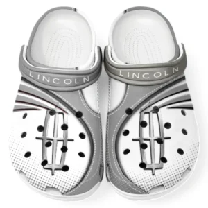 Lincoln Crocs Sandals For Men Women, Gift For Lincoln Fan CAR181031525749 - Gray
