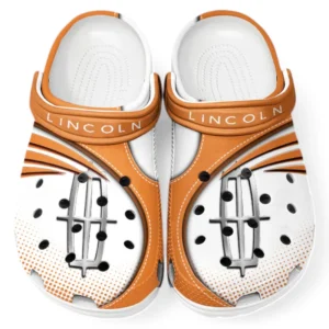 Lincoln Crocs Sandals For Men Women, Gift For Lincoln Fan CAR181031525749 - Orange