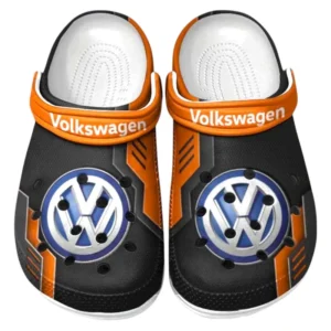 Volkswagen Crocs Shoes, Clogs Men Women, Gift For Volkswagen Fan CAR185031525222 - Orange