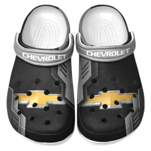 Chevrolet Crocs Shoes, Clogs Men Women, Gift For Chevrolet Fan CAR185031525223 - Gray