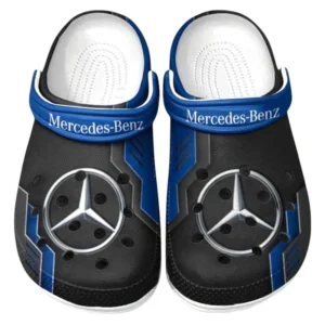 Mercedes Benz Crocs Shoes, Clogs Men Women, Gift For Mercedes Benz Fan CAR185031525227 - Blue
