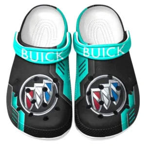 Buick Crocs Shoes, Clogs Men Women, Gift For Buick Fan CAR185031525231 - Cyan