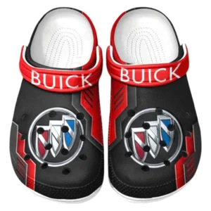 Buick Crocs Shoes, Clogs Men Women, Gift For Buick Fan CAR185031525231 - Red