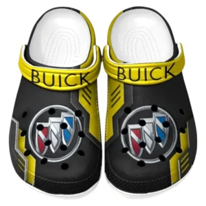 Buick Crocs Shoes, Clogs Men Women, Gift For Buick Fan CAR185031525231 - Yellow
